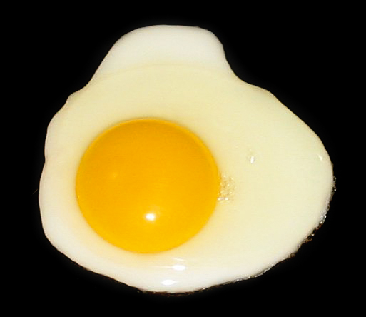 Huevo con proteínas desnaturalizadas